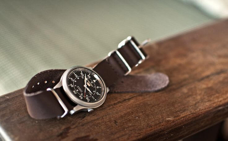 Đồng hồ nam Seiko 5 quân đội - Đơn giản mà tinh tế