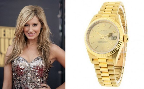 Diễn viên Ashley Tisdale - Rolex