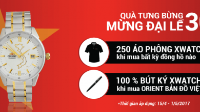 [SỰ KIỆN HOT] Mừng giải phóng - XWatch phủ sóng quà tặng
