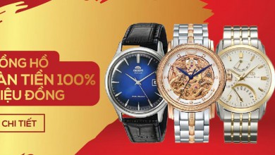 MUA ĐỒNG HỒ - CƠ HỘI HOÀN TIỀN 100% - BỐC THĂM 100% TRÚNG QUÀ