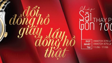 Chào Sài Gòn: TRÚNG NGAY ĐỒNG HỒ OP 4 TRIỆU - THAY PIN MIỄN PHÍ - 100% NHẬN QUÀ