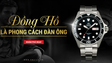 Bộ sưu tập tháng 7: ĐỒNG HỒ LÀ PHONG CÁCH ĐÀN ÔNG