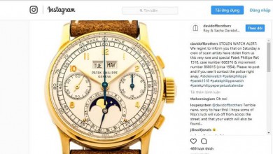 Thông báo khẩn: Chiếc Patek Philippe 1518 quý hiếm bị đánh cắp