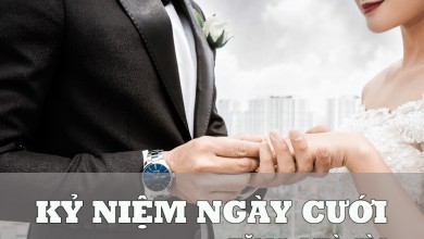 Gợi ý 20 món quà kỷ niệm ngày cưới vừa thiết thực lại không kém phần lãng mạn