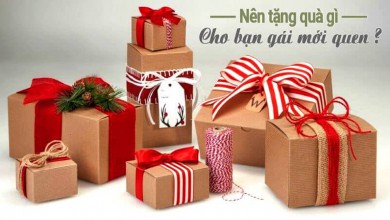Những món quà tặng cho bạn gái mới quen khiến nàng sung sướng