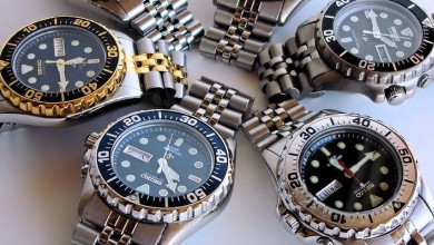 Đồng hồ Seiko Kinetic ở cửa hàng đồng hồ Seiko chính hãng