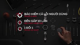 XWATCH: BẢO HÀNH 5 NĂM CẢ LỖI NGƯỜI DÙNG