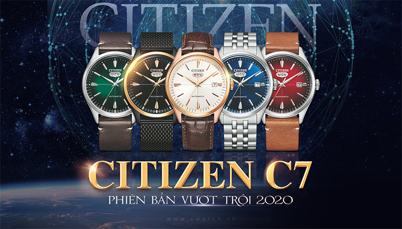 CITIZEN C7: MẪU ĐỒNG HỒ “BOM TẤN” CỦA NĂM 2020!