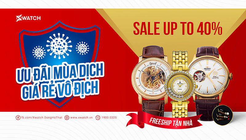 HOT! HOT! ƯU ĐÃI MÙA DỊCH - GIÁ RẺ VÔ ĐỊCH: SALE UP TO 40%