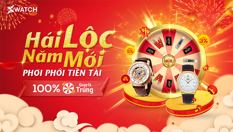 WOW! HÁI LỘC NĂM MỚI, PHƠI PHỚI TIỀN TÀI - 100% QUAY LÀ TRÚNG!