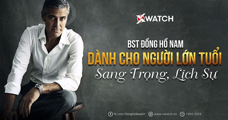 10 gợi ý đồng hồ đeo tay cho người lớn tuổi