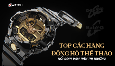 Điểm danh các hãng đồng hồ thể thao nổi tiếng thế giới