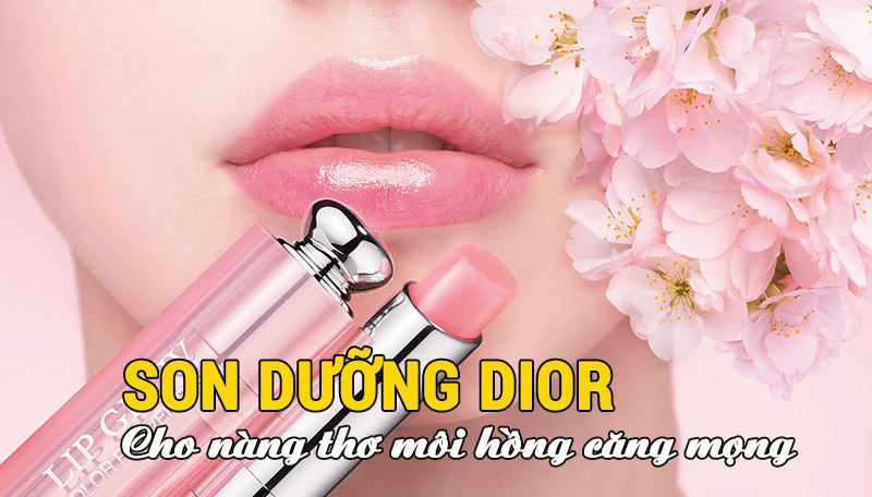 Son dưỡng Dior giúp "nàng thơ" môi hồng căng mọng chẳng sợ nắng hè