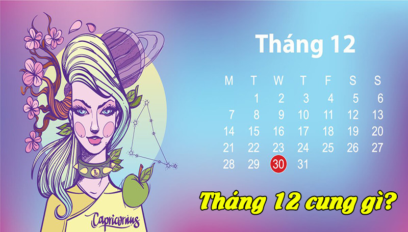 Giải mã tháng 12 cung hoàng đạo nào?