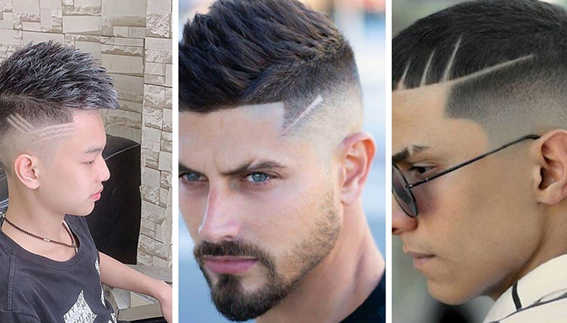 Mohican cắt chéo - Kiểu tóc siêu "hot" cho các chàng trai đón năm mới