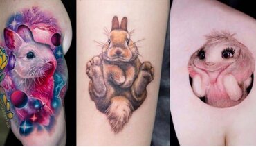 Hình xăm con thỏ - Biểu tượng thẩm mỹ mang đến vận may cho chủ nhân