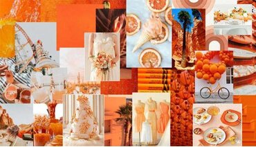 Màu cam – rực lửa tinh thần và kích thích đam mê