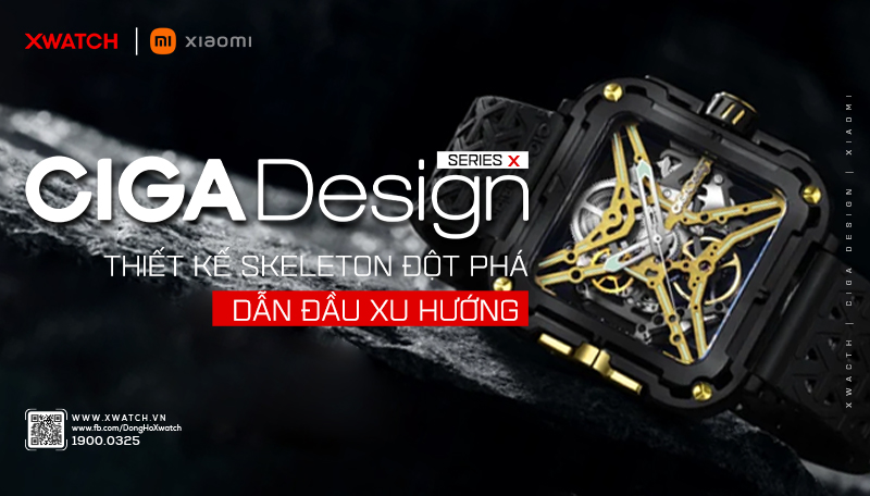 CIGA DESIGN SERIES X - Gói gọn tinh hoa công nghệ và tư duy sáng tạo thế hệ mới trong biểu tượng X