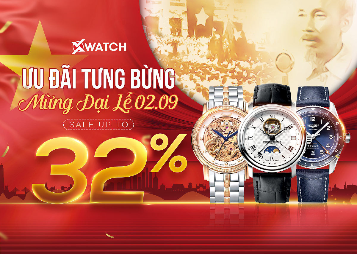 Ưu Đãi Tưng Bừng - Mừng Đại Lễ 2/9: SALE UP TO 32%