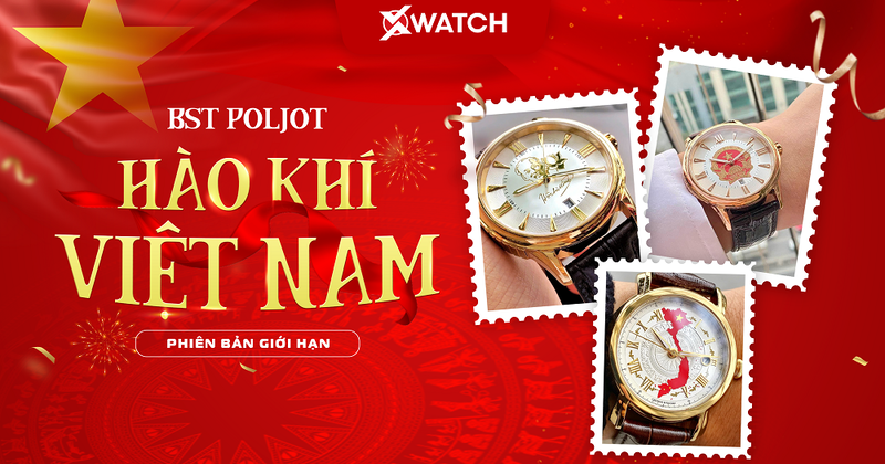 BST Đồng Hồ POLJOT “HÀO KHÍ VIỆT NAM” Phiên Bản GIỚI HẠN!