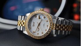 Điều gì làm nên sự quyến rũ của đồng hồ ogival đính đá?