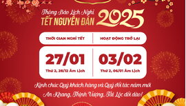 XWATCH THÔNG BÁO LỊCH NGHỈ TẾT ẤT TỴ 2025!