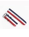 Dây Nato 3 Vạch Đỏ Trắng Xanh Size 20 1