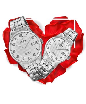 Đồng hồ đôi Festina F20005/1 + F20006/1