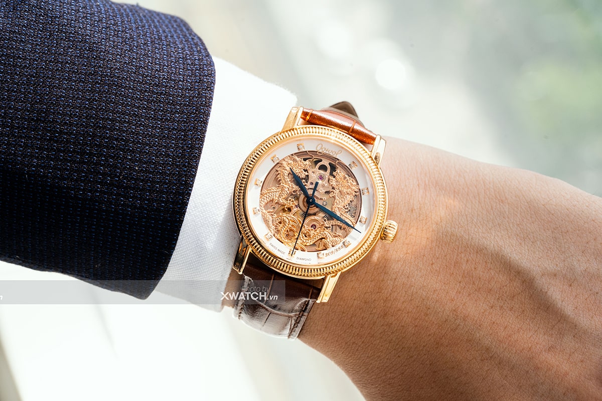 Ogival Lưỡng Long Chầu Nguyệt OG358.652AGR-GL