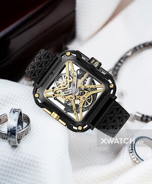 Đồng hồ CIGA Design Series X Titanium - Black Gold CIGAX-TITANIUM-GOLD
