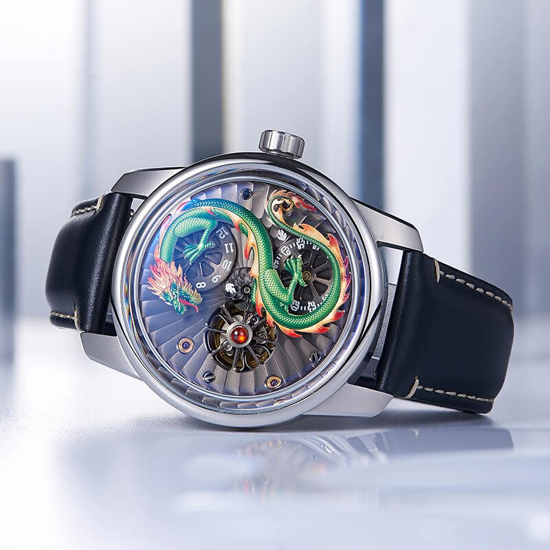 Đồng hồ OBLVLO Rồng Xanh