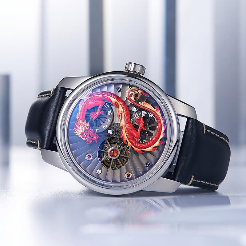 Đồng hồ OBLVLO Rồng đỏ