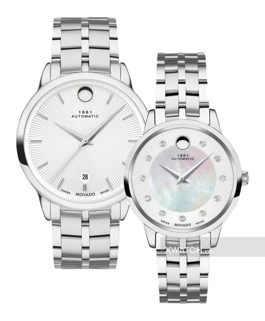 Đồng hồ đôi Movado 0607462 - 0607486
