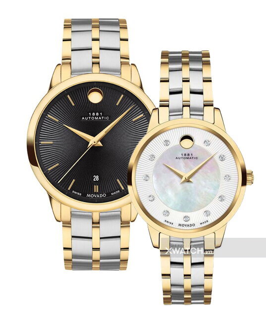 Đồng hồ đôi Movado 0607620 - 0607489