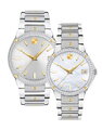 Đồng hồ đôi Movado 0607634 - 0607517 small