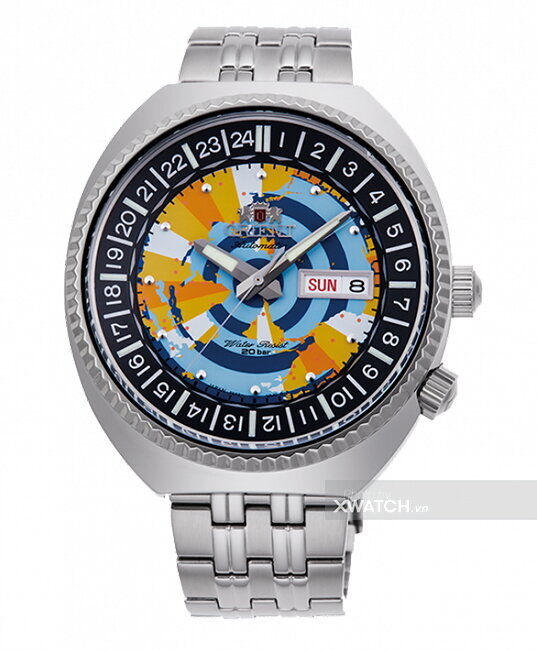 Đồng hồ Nam Orient Revival World Map RA-AA0E04Y09B