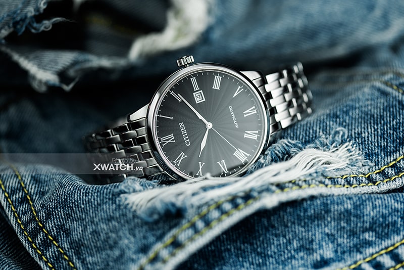 Đồng hồ Citizen Vân Guilloché Biến Ảo NJ0080-50E