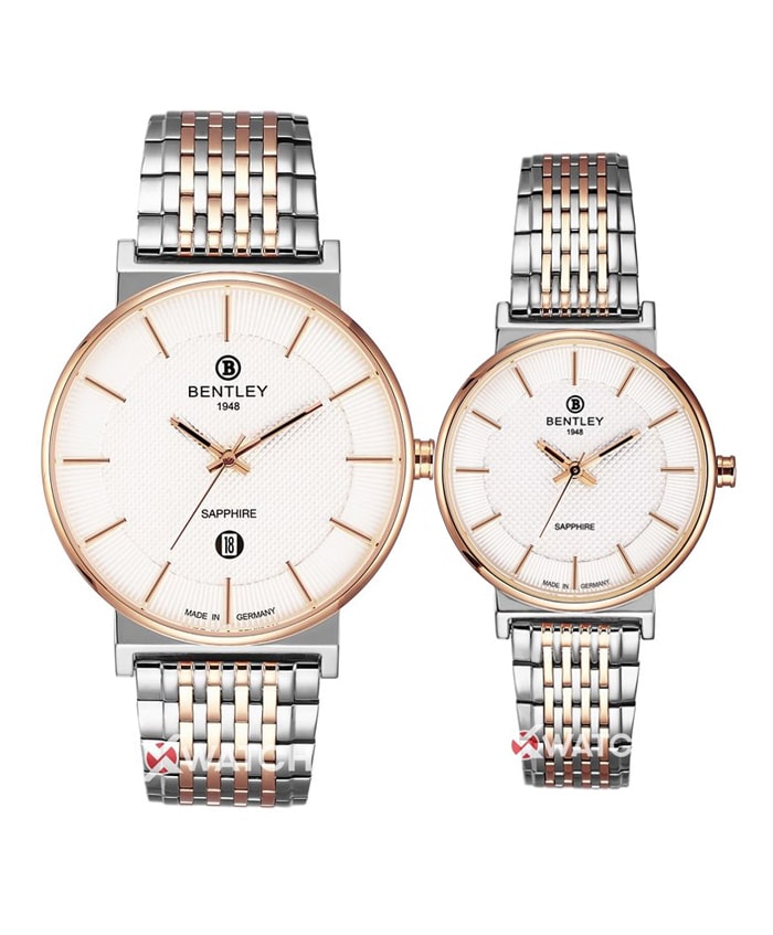 Đồng Hồ Đôi Bentley BL1855-10MTCI-R-MSR-T và BL1855-10LTCI-R-LSR-T