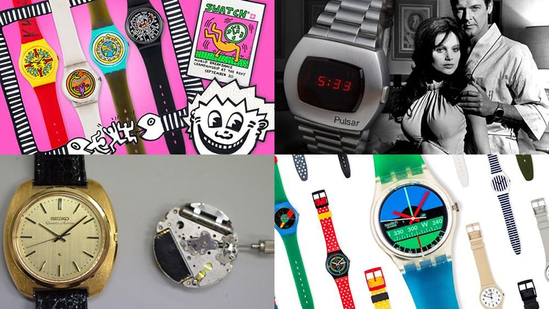 Đồng hồ Quartz Nhật Bản và Mỹ giá rẻ 