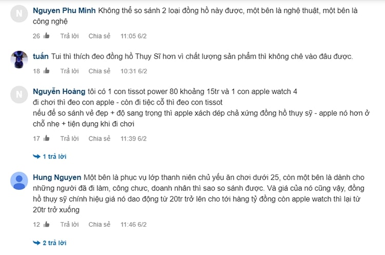 Review về đồng hồ thông minh và đồng hồ truyền thống