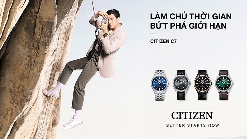 CITIZEN C7 sang trọng