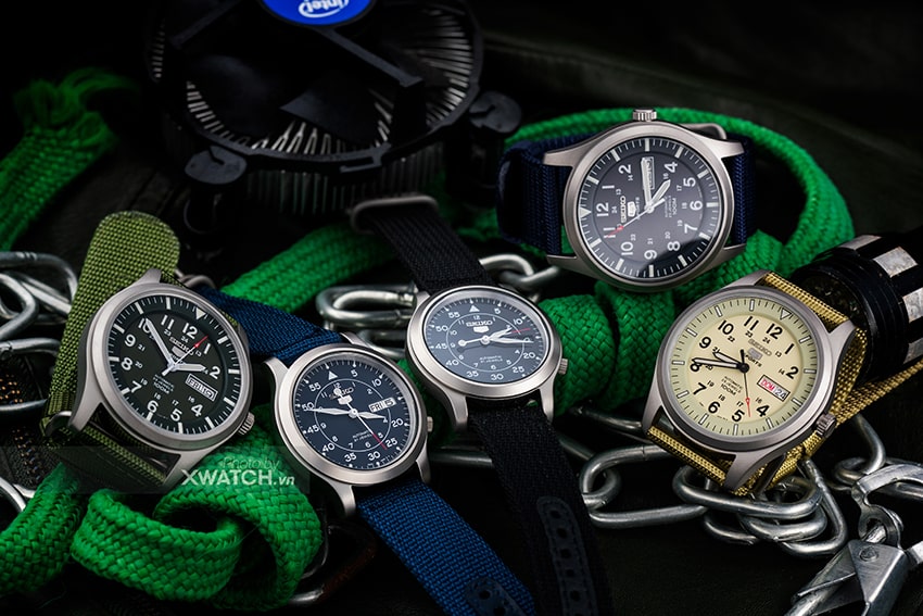Giá đồng hồ Seiko 5 quân đội