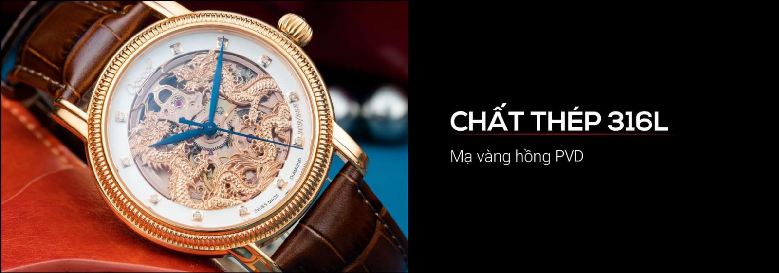 Đồng hồ Ogival OG358.652AGR-GL