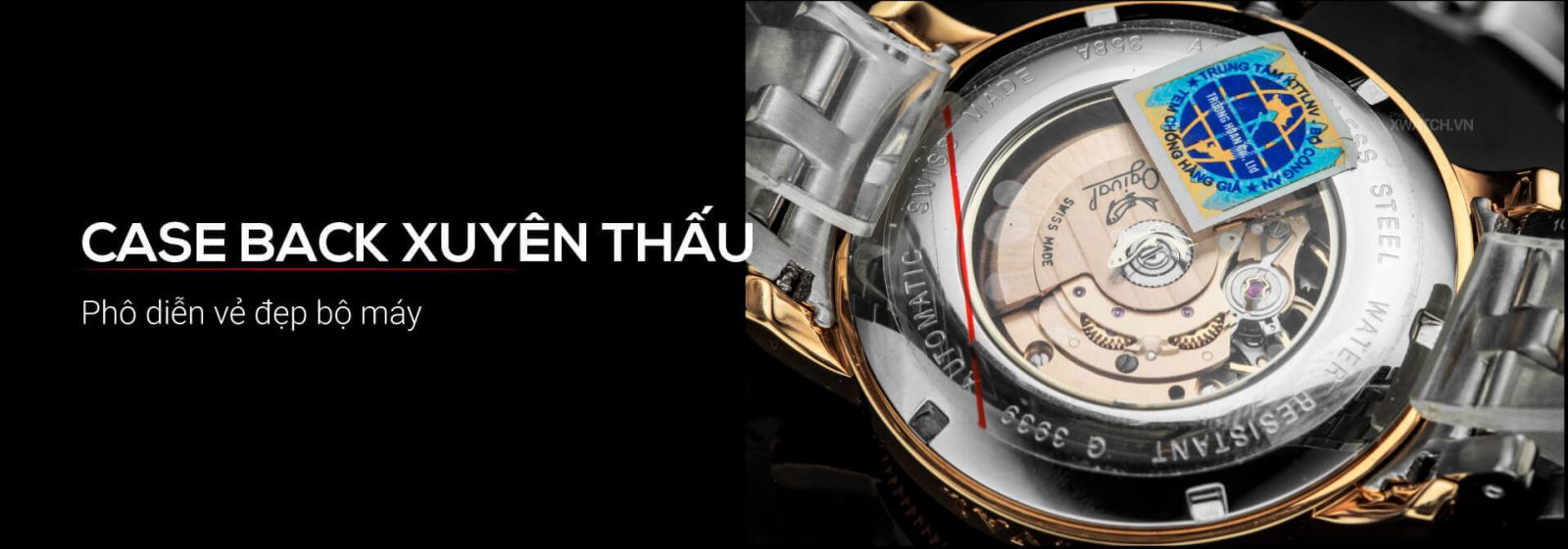 Ogival OG358.652AGSR-T Lưỡng Long Chầu Nguyệt