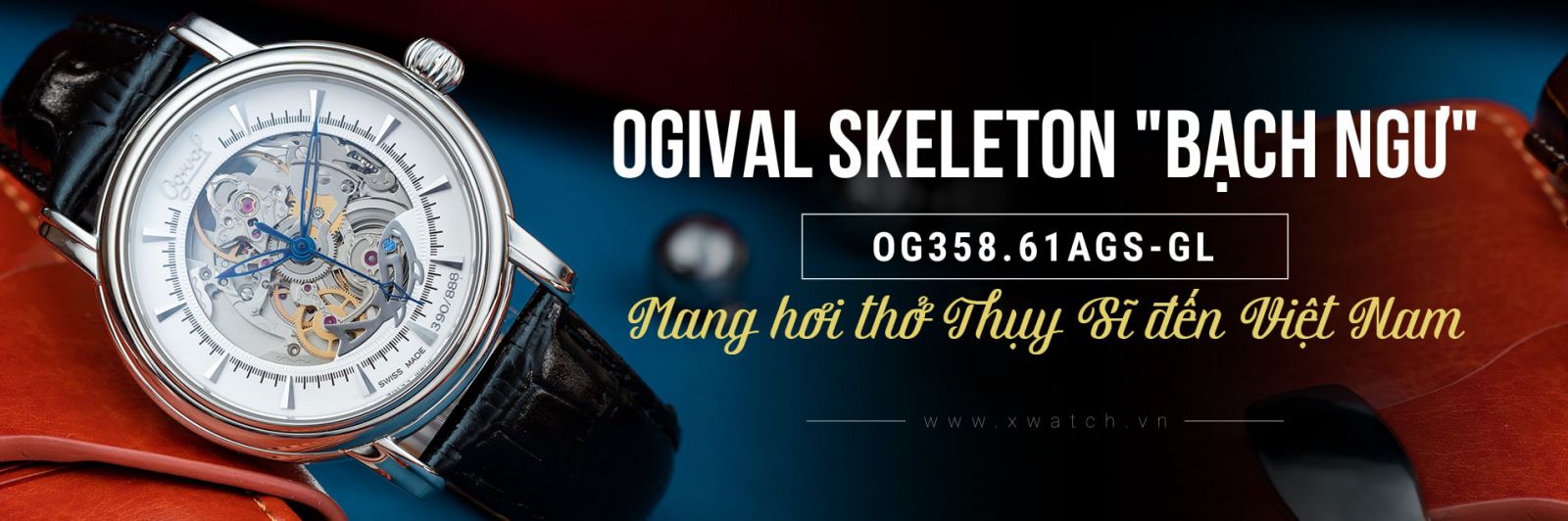 Đồng hồ Ogival OG358.61AGS-GL