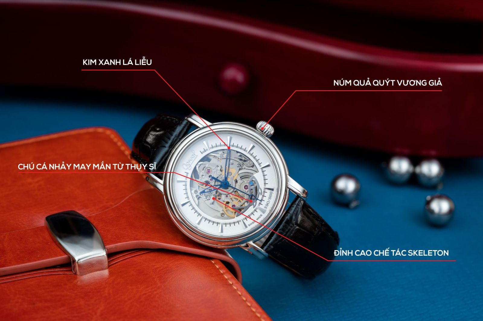 Đồng hồ Ogival OG358.61AGS-GL