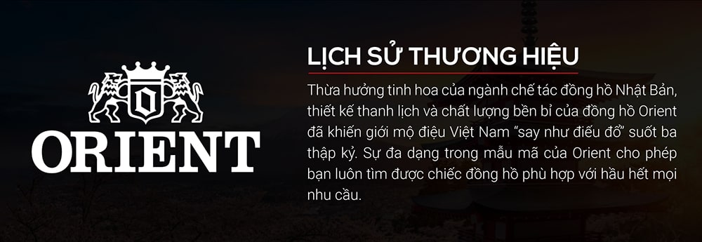 Lịch sử thương hiệu đồng hồ Orient