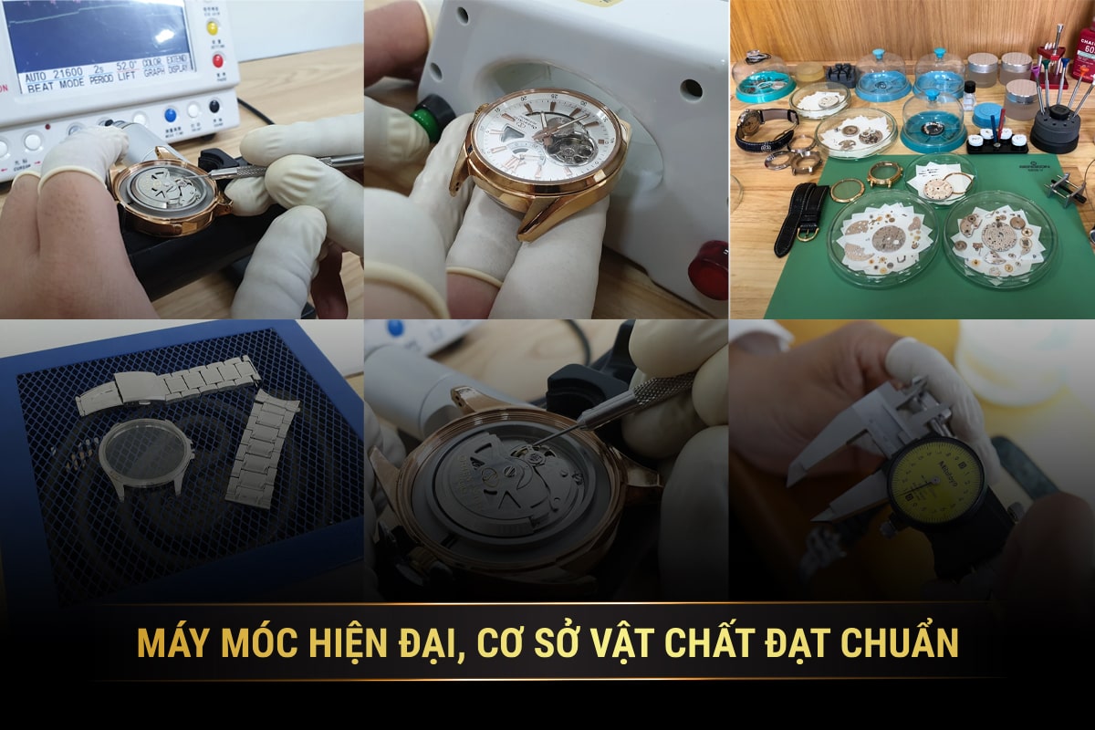 Máy móc phòng kỹ thuật đồng hồ Xwatch