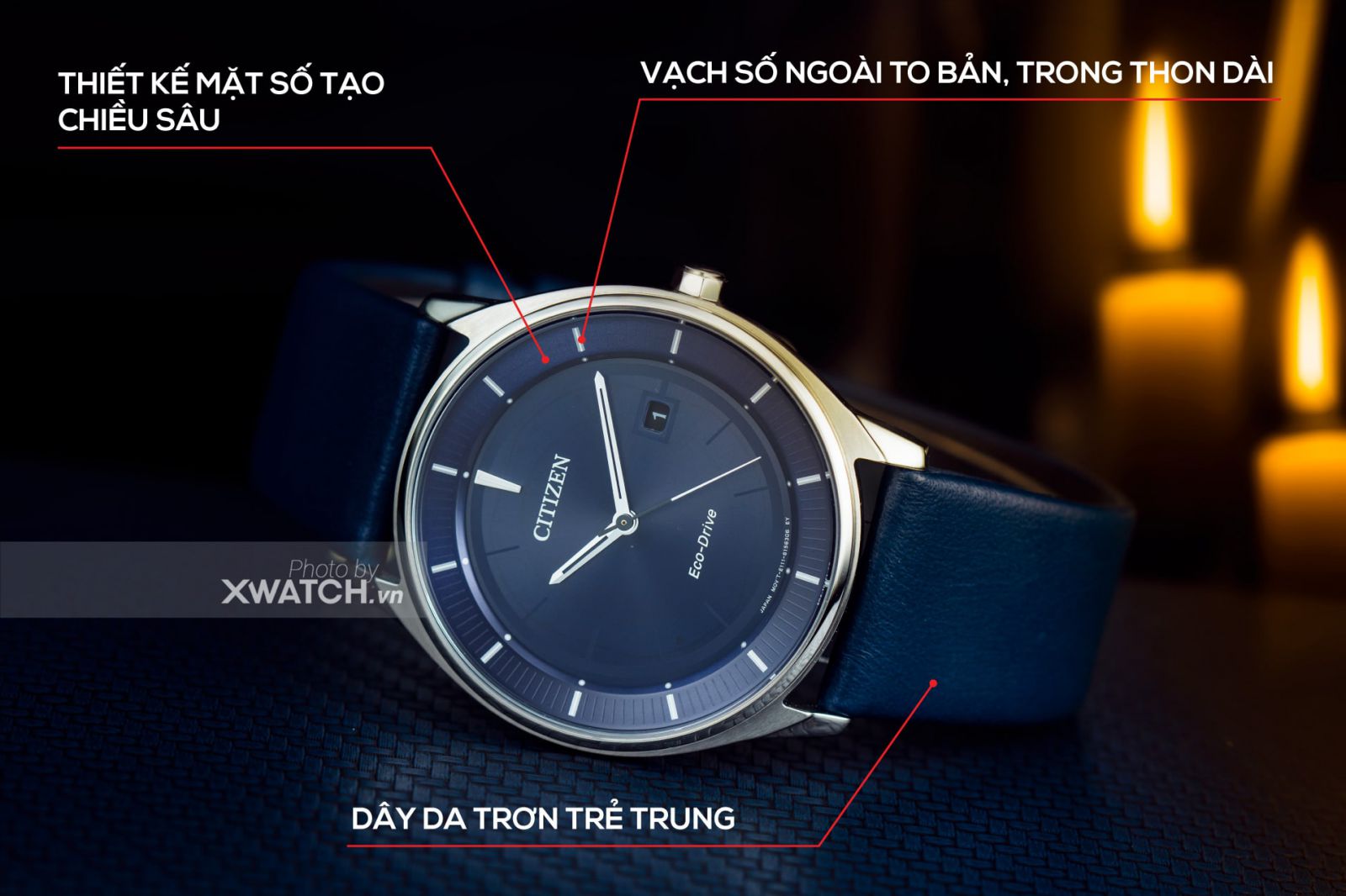 Đồng hồ Citizen BM7400-12L