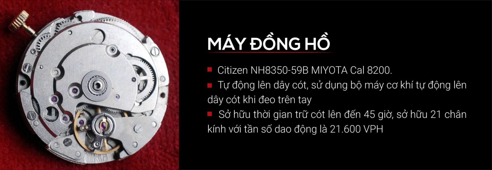 Đồng hồ Citizen NH8350-59B
